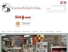 Tablet Screenshot of granny-b.com